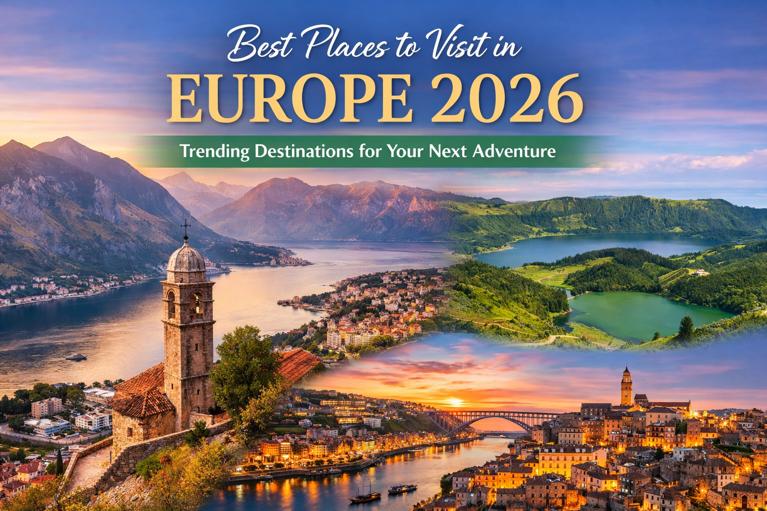 Best Places to Visit in Europe 2026: Trending Destinations Travelers Are Loving